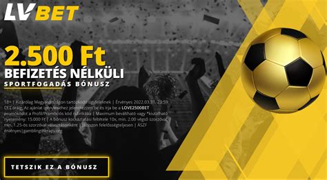 LVbet befizetés nélküli bónusz 